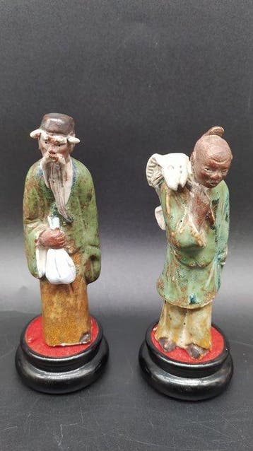 Figuur - Terracotta, Glazuur - China (Zonder minimumprijs)