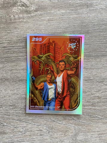 Gen2 #295 Silver Double dragon IV Limited run games tradi..., Ophalen of Verzenden