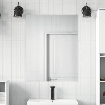 vidaXL Zelfklevende Spiegelfolie 90 x 150 cm 2 st zilver PET, Verzenden, Nieuw