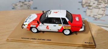 Bizarre 1:43 - Modelauto - Nissan 240RS Safari 1985, Nieuw