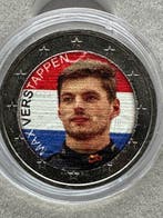 Pays-Bas. 2 Euro 2023 Max Verstappen gekleurd in cassette