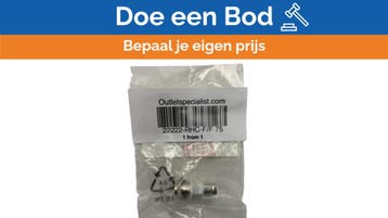 Bieden: Amphenol RF 75 Ohm Female to Female, Ophalen of Verzenden