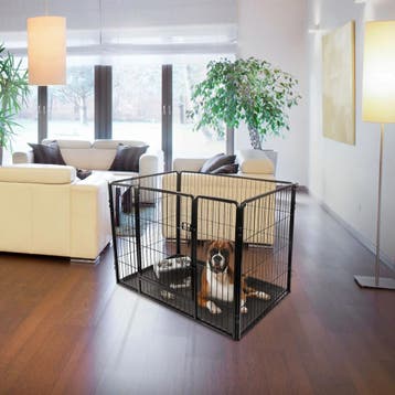 MaxxPet Puppyren 107x71x73 - met bodemplaat (Honden, Dier), Dieren en Toebehoren, Hondenbenches, Ophalen of Verzenden, Nieuw