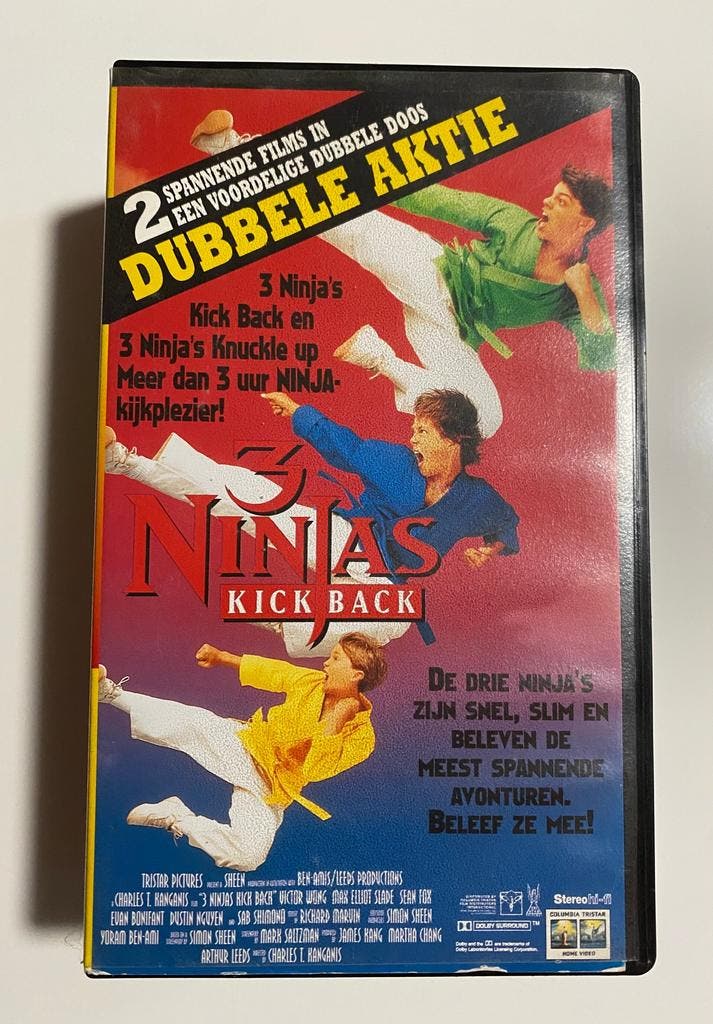 3 NINJAS KICK BACK / 3 NINJAS KNUCKLE UP (VHS), CD & DVD, VHS | Film