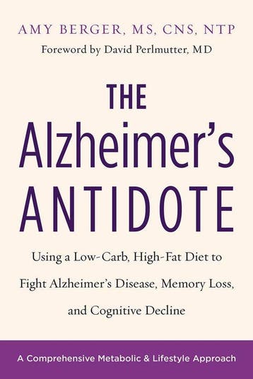 The Alzheimers Antidote 9781603587099 Amy Berger, Verzenden, Gelezen, Amy Berger