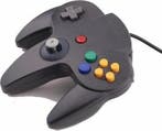 Nintendo 64 Controller Zwart Origineel (N64 Accessoires), Games en Spelcomputers, Spelcomputers | Nintendo 64, Ophalen of Verzenden
