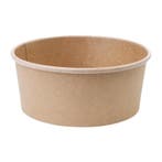Ronde kraft saladeschaal 50cl | 300 stuks Fiesta Green, Verzenden, Nieuw in verpakking