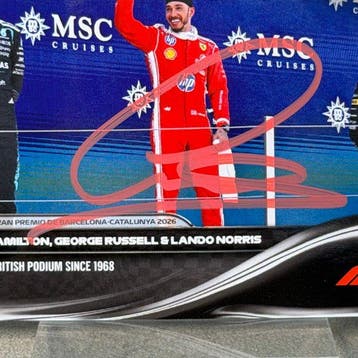 Ferrari - Topps Now - (039) Lewis Hamilton And the british