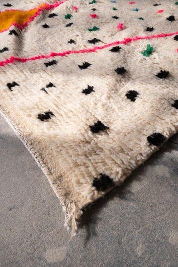 Karpet - Tapis berbère Azilal coloré fait main avec des, Nieuw