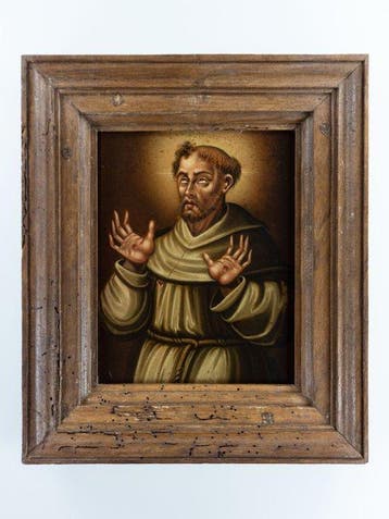 Northern European School (XVIII-XIX) - Saint Francis of, Antiek en Kunst