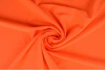 10 meter lycra stof - Neon oranje, Overige materialen, Verzenden, 120 cm of meer, Oranje