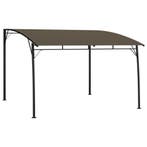 vidaXL Zonneluifel 3x3x2,55 m taupe, Tuin en Terras, Verzenden, Nieuw