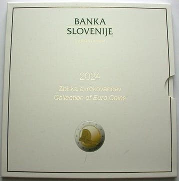 Munten set 1 Cent-2 Euro-3 Euro, 8,88 Euro 2024 Slowenien..., Postzegels en Munten, Verzenden, België