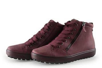Ecco Veterboots in maat 38 Rood, Ecco, Verzenden, Overige typen, Zo goed als nieuw