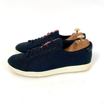 Prada Low-top Sneaker Navy Blue 4E 3256 UK 7 - Sneakers -