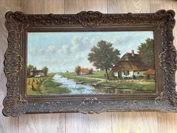 Hollandse School (XX) - Boerderij aan de Beek