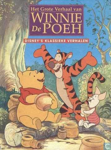 Het grote verhaal van Winnie de Poeh + Lady en de Vagebond +, Boeken, Verzenden, Zo goed als nieuw