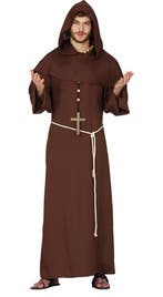 Monnik Kostuum Lang, Verzenden, Nieuw