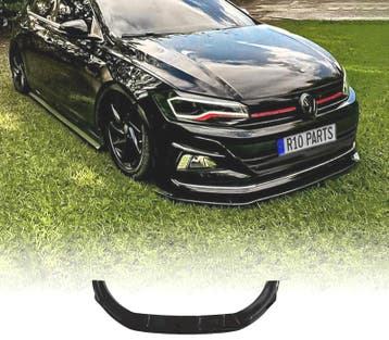 SPOILER LAME AVANT VOLKSWAGEN VW POLO 23- NOIR BRILLANT, Verzenden, Nieuw