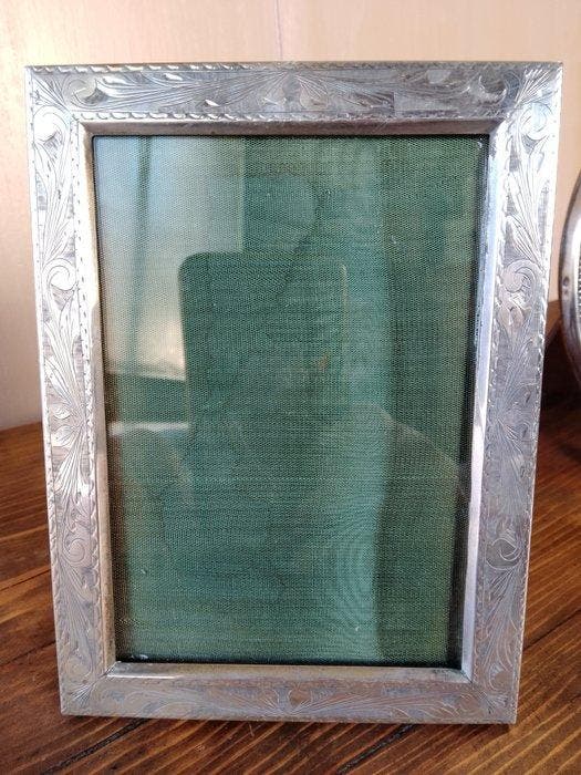 Fotolijst (2) - .800 zilver, Antiek en Kunst, Curiosa en Brocante