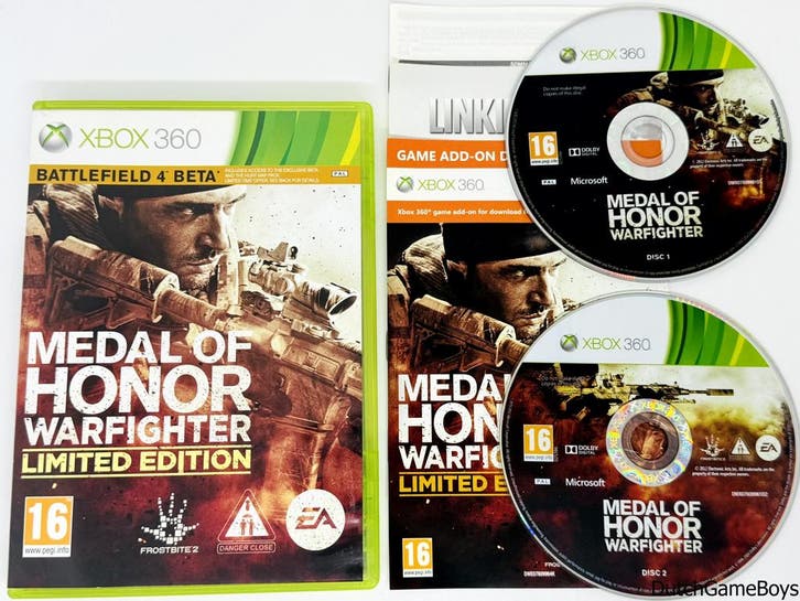 Xbox 360 - Medal Of Honor - Warfighter - Limited Edition, Games en Spelcomputers, Games | Xbox 360, Gebruikt, Verzenden