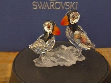 Swarovski - Figurine - Puffins - 261643 - Box + Certificate