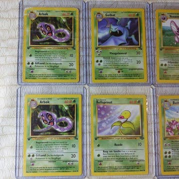 Pokémon - 16 Card 16 FIRST EDITION kaarten van het jaar 1995