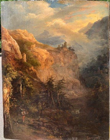Gabriele Smargiassi (1798-1882) - La vallata