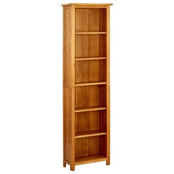 Eiken Boekenkast 180cm | Retour deal -35% | Koopje!, Huis en Inrichting, Kasten | Boekenkasten, Met plank(en), Verzenden, Rustiek