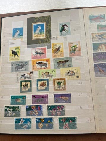 Vietnam 1965/1995 - Flore et Faune w.o. non apprivoisés, Gestempeld