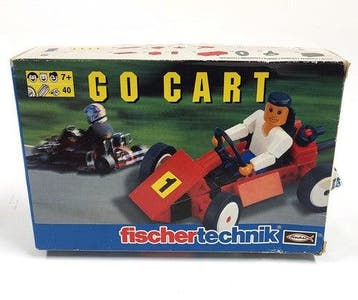 Vintage Fischertechnik 16559 Go Cart Kart bouwset, Verzenden, Nieuw