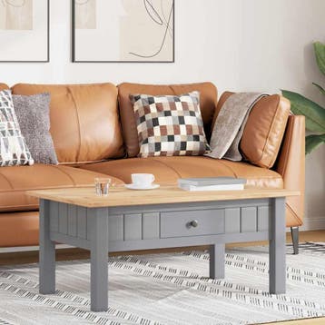 vidaXL Salontafel Panama Range 100x60x43,5 cm massief, Huis en Inrichting, Verzenden, Nieuw