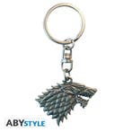 Game of Thrones Stark Metalen Sleutelhanger, Ophalen of Verzenden