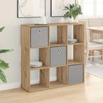 vidaXL Dressoir met lade Artisan Eiken 102 x 31 x 99,5 cm, Verzenden