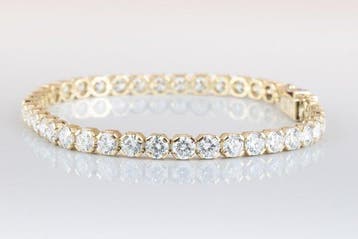 Zonder minimumprijs - Armband - 14 karaat Geel goud -