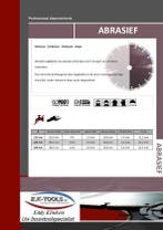 Diamantzaagblad Abrasief: Baksteen-zandsteen-snelbouw-chape., Verzenden, Nieuw