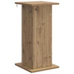 vidaXL Plantenstand Artisanaal eiken 30,5 x 30 x 60,5 cm, Verzenden, Nieuw