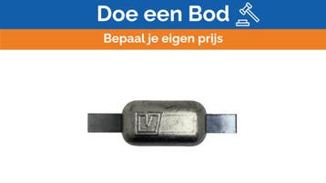 Bieden: Vetus WOA001A Aluminium Marine Anode 0.525kg Weld-On, Ophalen of Verzenden, Nieuw