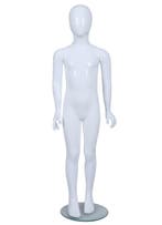 *TIP*  Faceless etalagepop kind glossy wit 7-8 jaar mt 122/, Ophalen of Verzenden