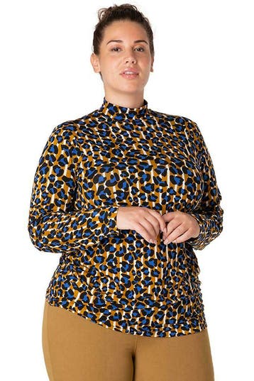 Shirt Yesta animal print 74CM maat 52, Kleding | Dames, T-shirts, Verzenden, Nieuw