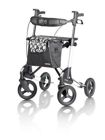 Opvouwbare Rollator Topro Troja 2G Wit Lichtgewicht (Nieuw), Ophalen of Verzenden, Opvouwbaar, Nieuw