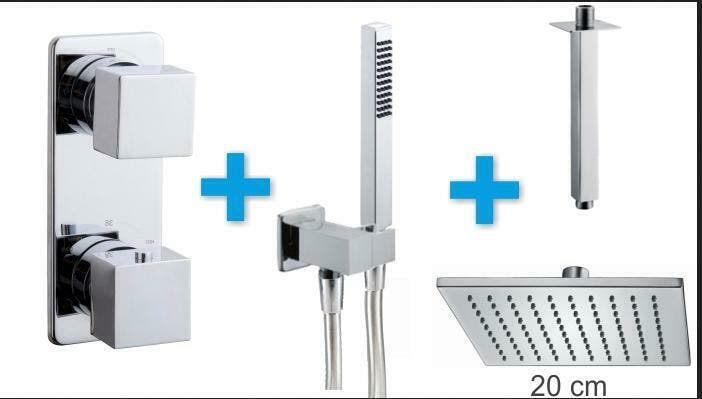 Sanifun Inbouw thermostaat set Ing 200, Doe-het-zelf en Bouw, Sanitair, Kraan