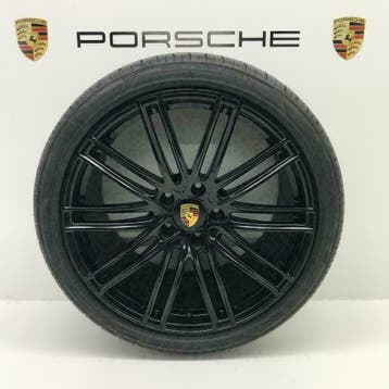 Porsche Panamera (971) ORIGINELE 21inch Turbo IV GTS velgen, Auto-onderdelen, Ophalen, Gebruikt, Velg(en), 21 inch