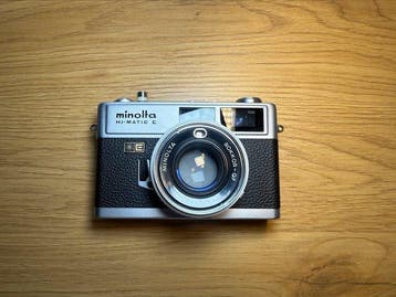 Minolta Hi-Matic E met Rokkor-QF 1,7/40mm | Analoge camera, Audio, Tv en Foto, Nieuw