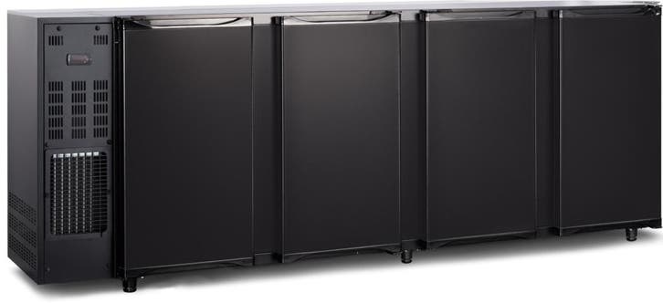 Barkoelkast | 664L | Zwart | +1°C/+8°C | Geventileerd |, Articles professionnels, Horeca | Équipement de cuisine, Envoi
