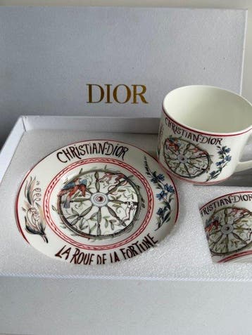 Koffieservies - Elegant You and Me Christian Dior La Roue de