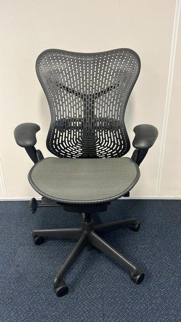 Herman Miller Mirra - Full Option - Als Nieuw, Verzenden, Zwart, Zo goed als nieuw, Bureaustoel