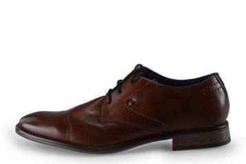 Bugatti Veterschoenen in maat 40 Cognac, Kleding | Heren, Schoenen, Bugatti, Overige kleuren, Verzenden, Zo goed als nieuw