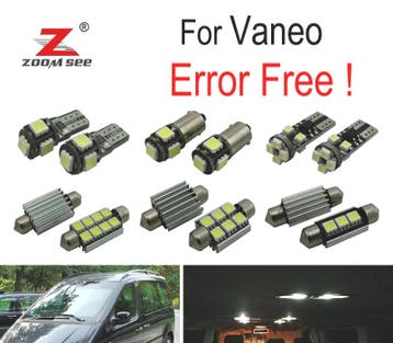 Kit 17 Ampoules Led Intérieur Pour Mercedes Vaneo 2002-2005, Autos : Pièces & Accessoires, Verzenden