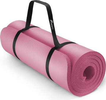 Yogamat - Fitness mat - Sportmat - Yoga mat extra dik - 185x, Sports & Fitness, Yoga & Pilates, Verzenden